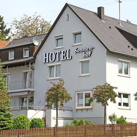 Hotel Sonnenhof Зіндельфінген Екстер'єр фото