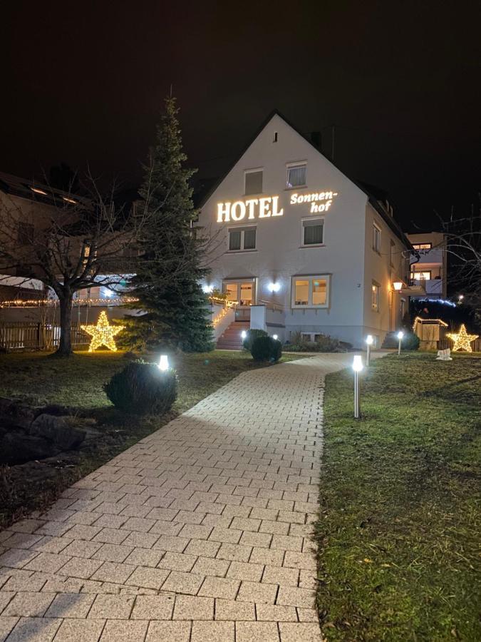 Hotel Sonnenhof Зіндельфінген Екстер'єр фото