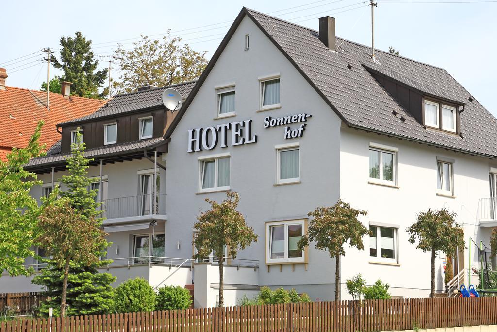 Hotel Sonnenhof Зіндельфінген Екстер'єр фото