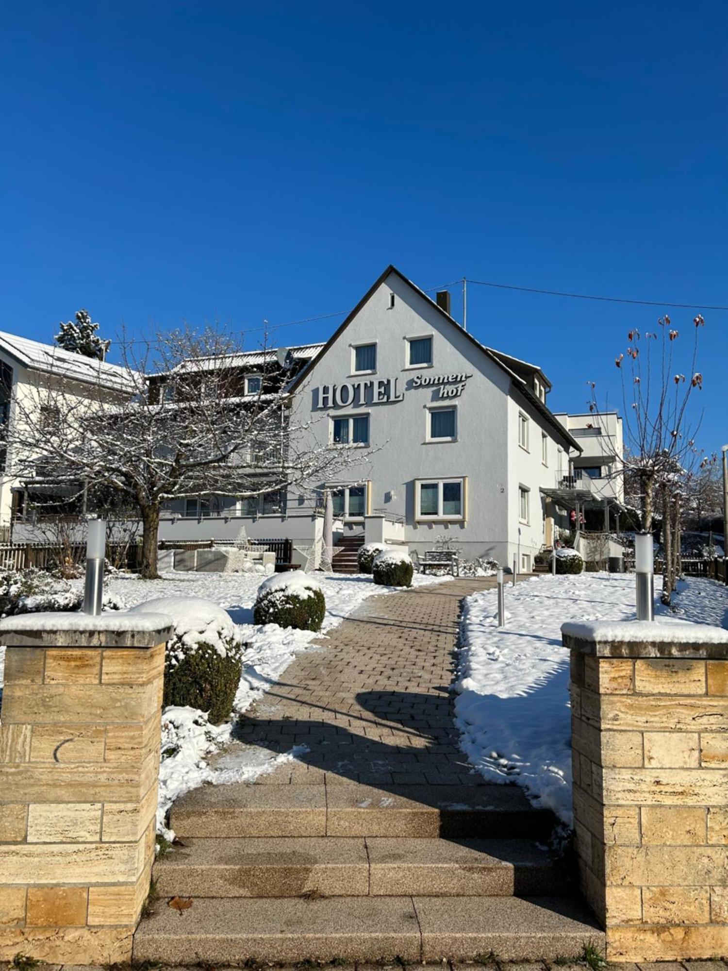 Hotel Sonnenhof Зіндельфінген Екстер'єр фото